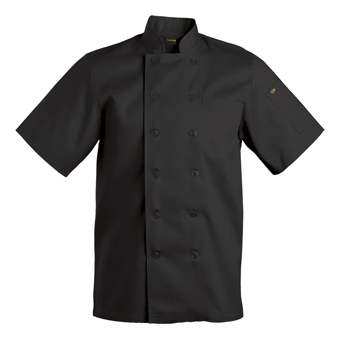 Savona Short Sleeve Chef Jacket Mens